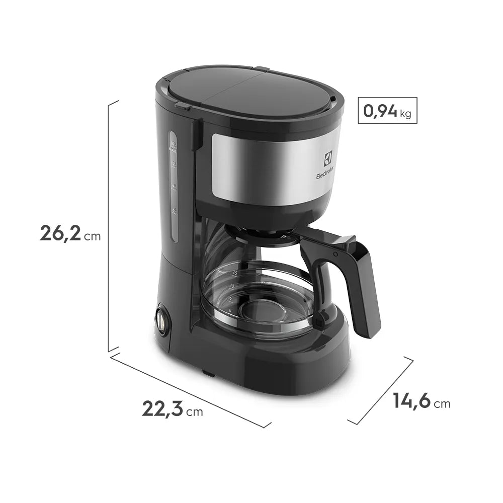 CAFETERA ELECTROLUX 600ML EFFICIENT ECM10