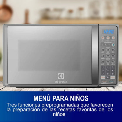 MICROONDAS ELECTROLUX 20LT PLATA EMDO20S3GSLUG