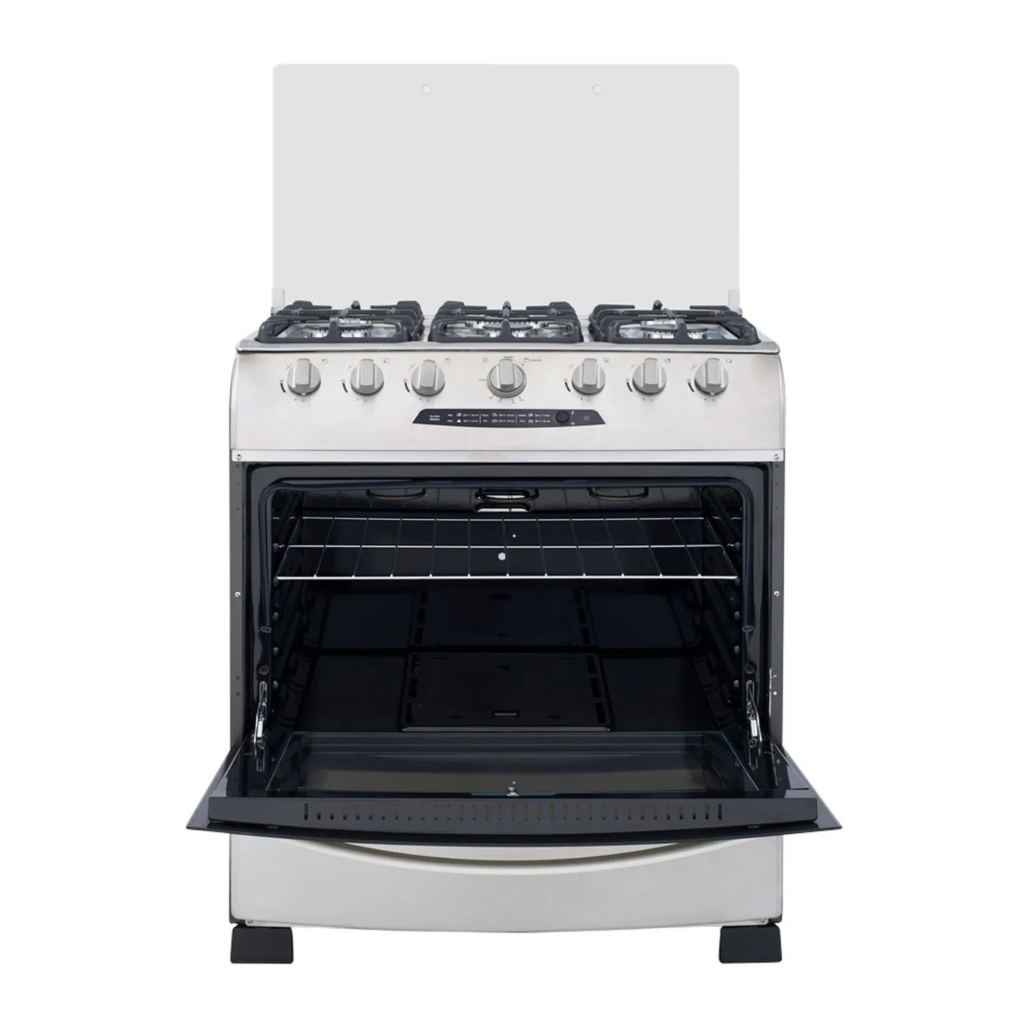 Estufa Orégano Haceb de 6 puestos 76 cm a Gas Natural Inox - ESTORG76-INOX