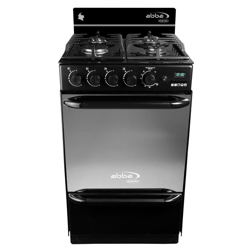 Estufa Abba Gas Natural De 4 Puestos Con Horno - AT-203-3