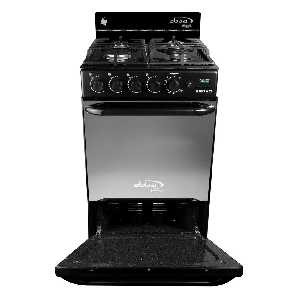 Estufa Abba Gas Natural De 4 Puestos Con Horno - AT-203-3