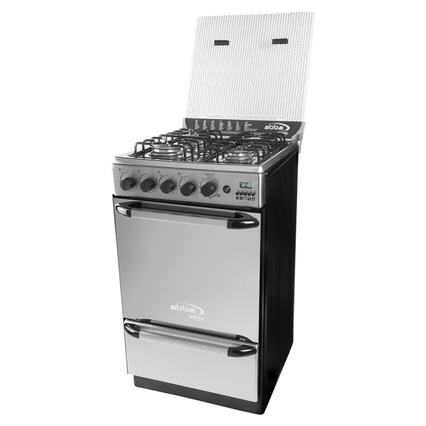 Estufa Abba Gas Natural De 4 Puestos Con Horno - AT203-4