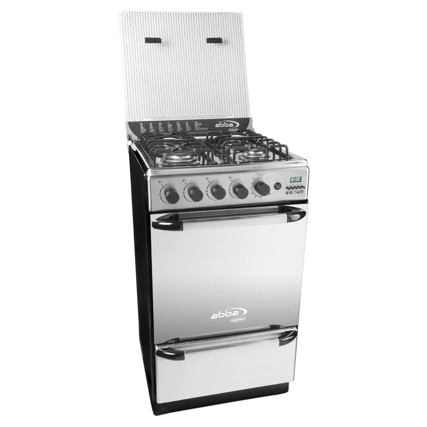Estufa Abba Gas Natural De 4 Puestos Con Horno - AT203-4