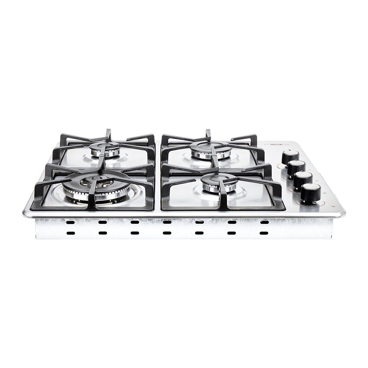Estufa de Empotrar TA Haceb de 4 puestos en Hierro Fundido Dual de 60X51 cm a Gas Natural Inox- CUB TA 60-51 INOX HF DUAL GN