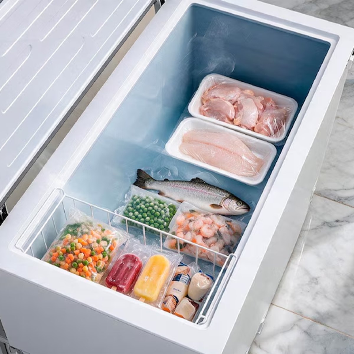 Congelador LG Horizontal 291 Litros Blanco  - GC30BGW