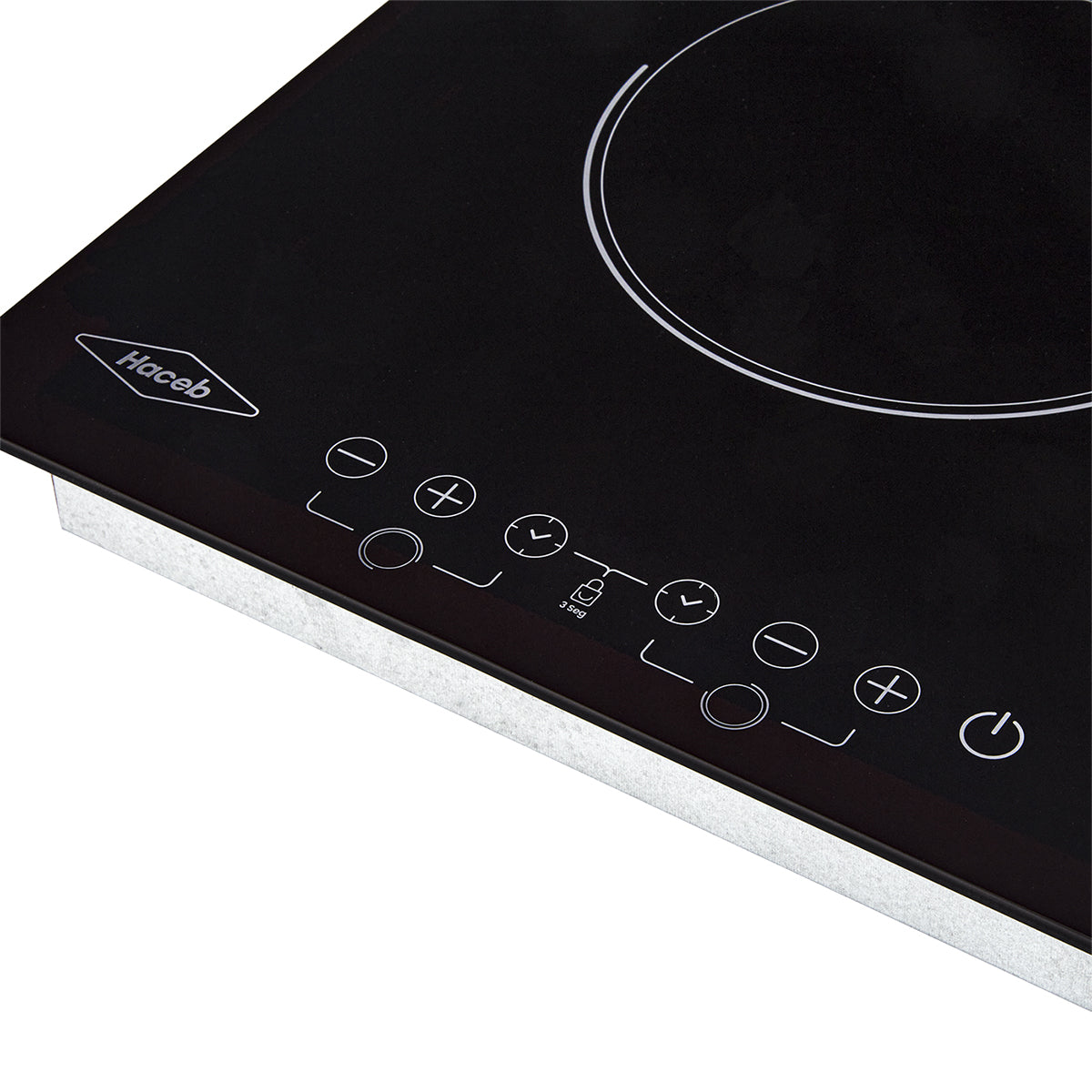 Estufa de Empotrar VITRO Haceb de 4 puestos 30 cm a 220V - CUB VITRO 30 220V