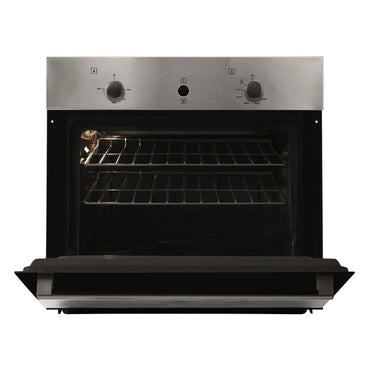 Horno Challenger Mixto Acero Inox Negro 60 cm HG-2555