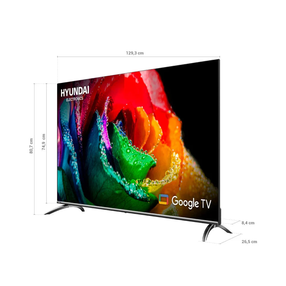 Televisor Hyundai 58" Qled Smart Google TV - HYLED5813QG