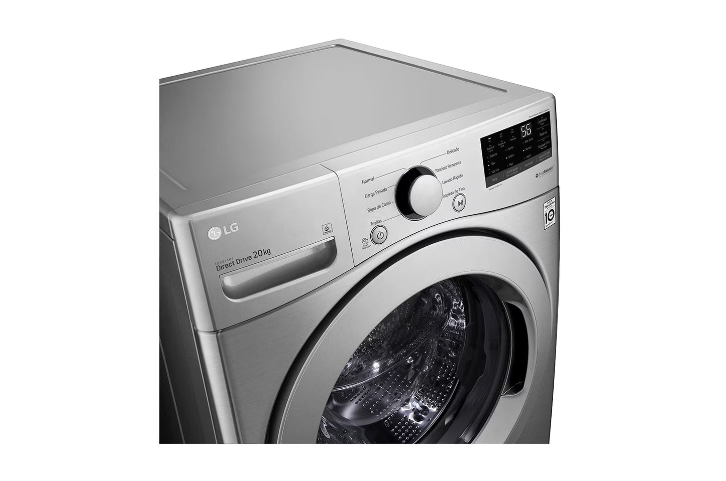 Lavadora LG 20KG Carga Frontal 6 Motion WM20VV26W