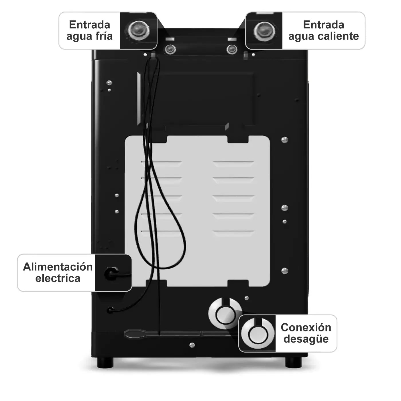 LAVADORA MABE 18KG AUTOMATICA DIRECT DRIVE LMA8120WDGABO