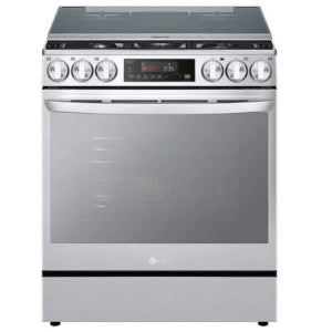 ESTUFA LG 5.8 PIES INOX CON FREIDORA DE AIRE INTEGRADA LRGL5847S.BSTFLGC