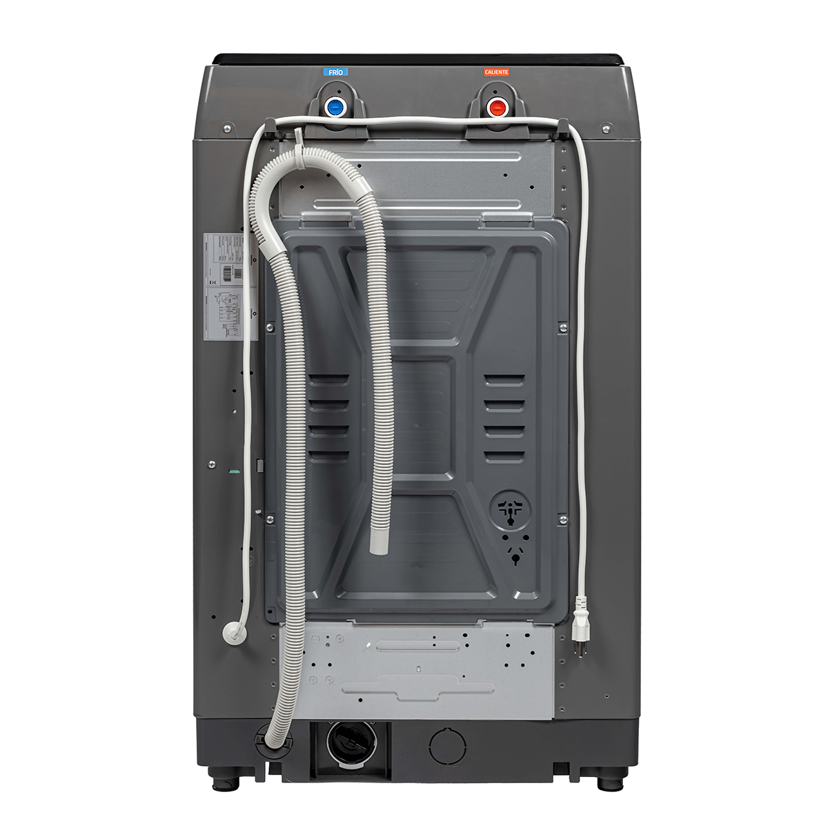 Lavadora Indurama Carga Superior 22 Kg Automática Gris - LRI-22DGRI