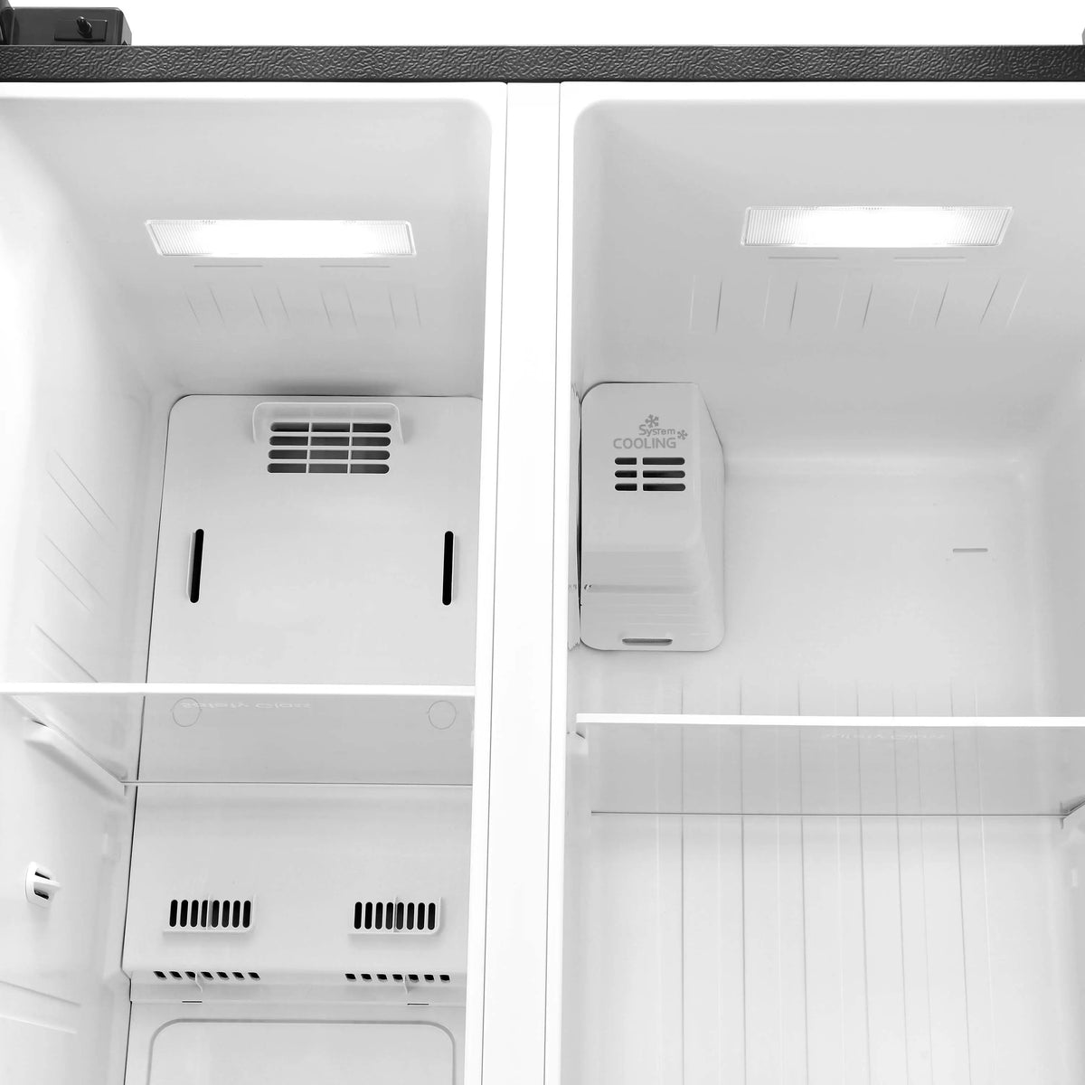 Nevecon Midea Side by Side 555 Litros Jazz Black con dispensador - MDRS710FGM28COW