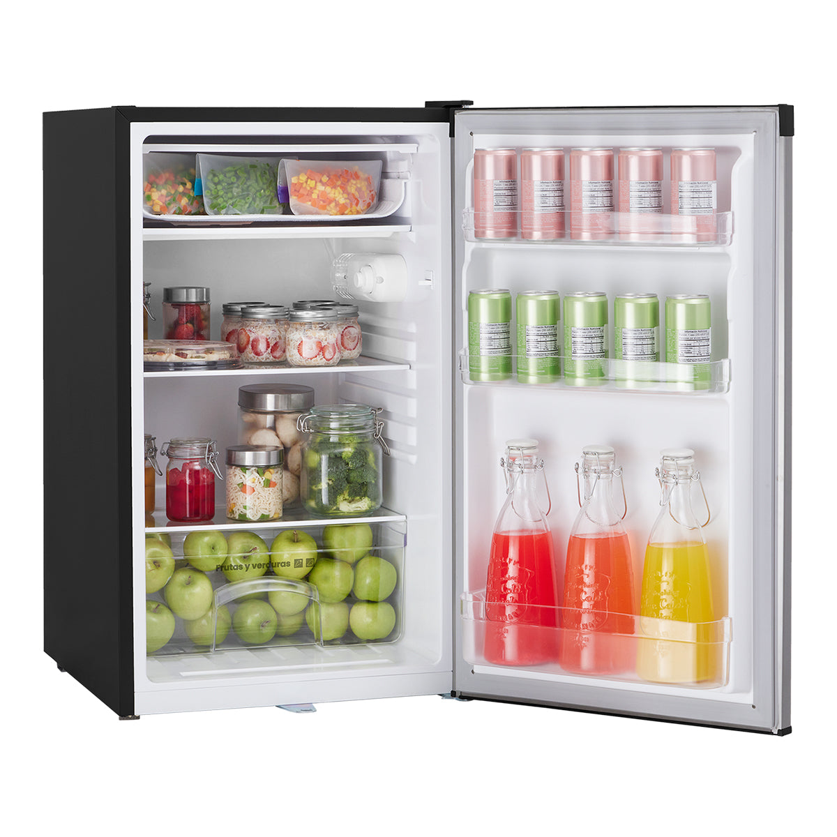 Minibar Haceb 122 litros inox - MINIBAR 122L INOX R3 - Logística Haceb