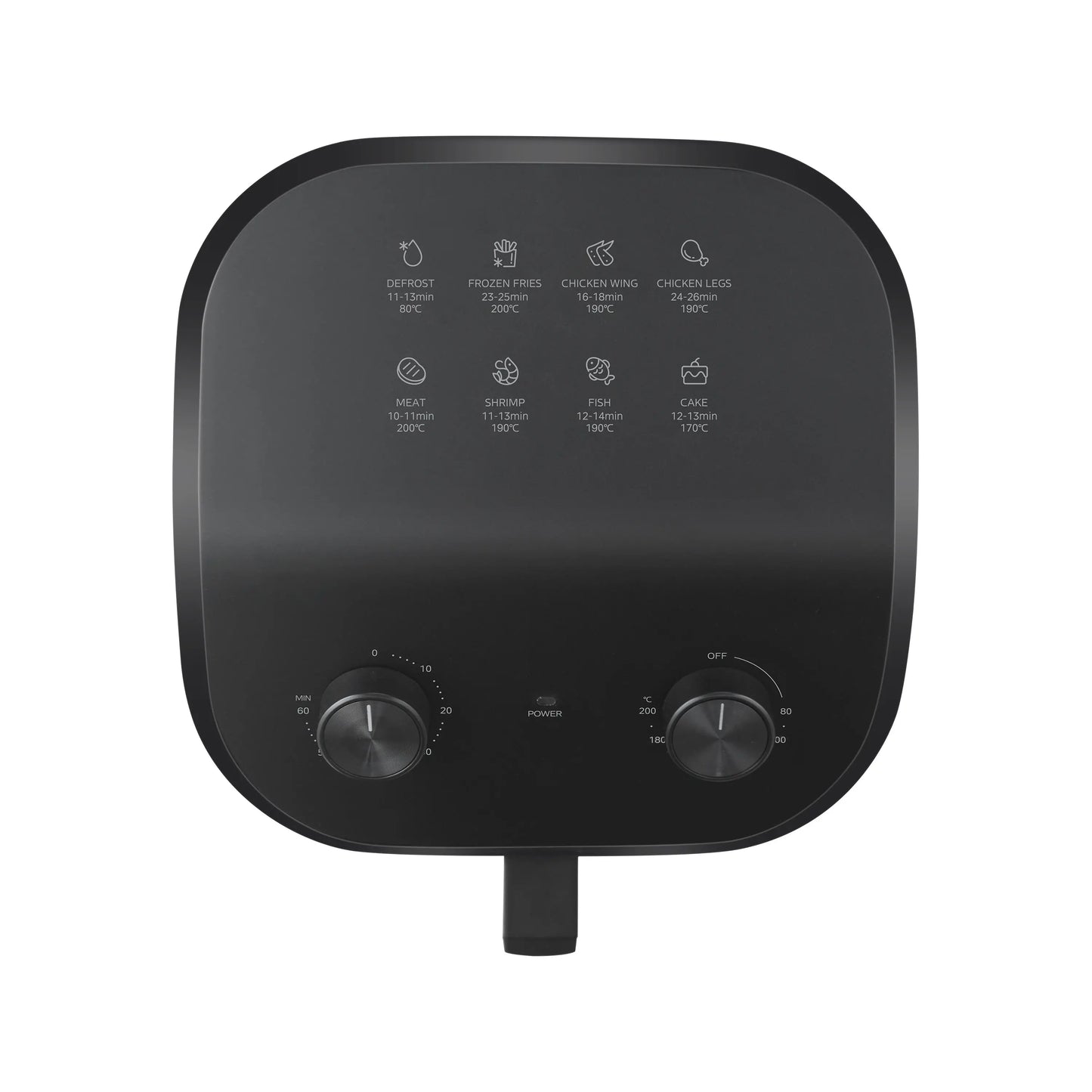 Freidora de Aire Midea Wide Max 4.5L - MAF45WMCSK