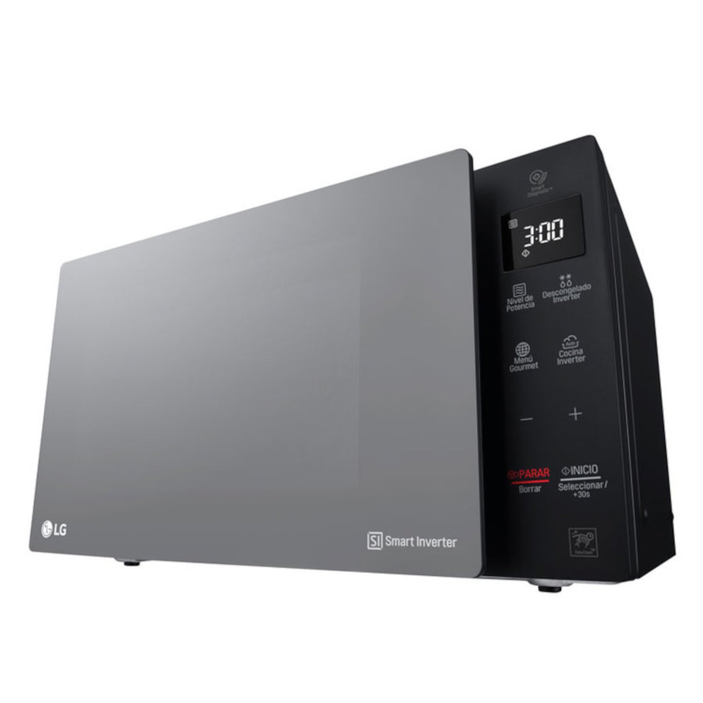 MICROONDAS LG 0.9PC NEGRO  MS0936GIR