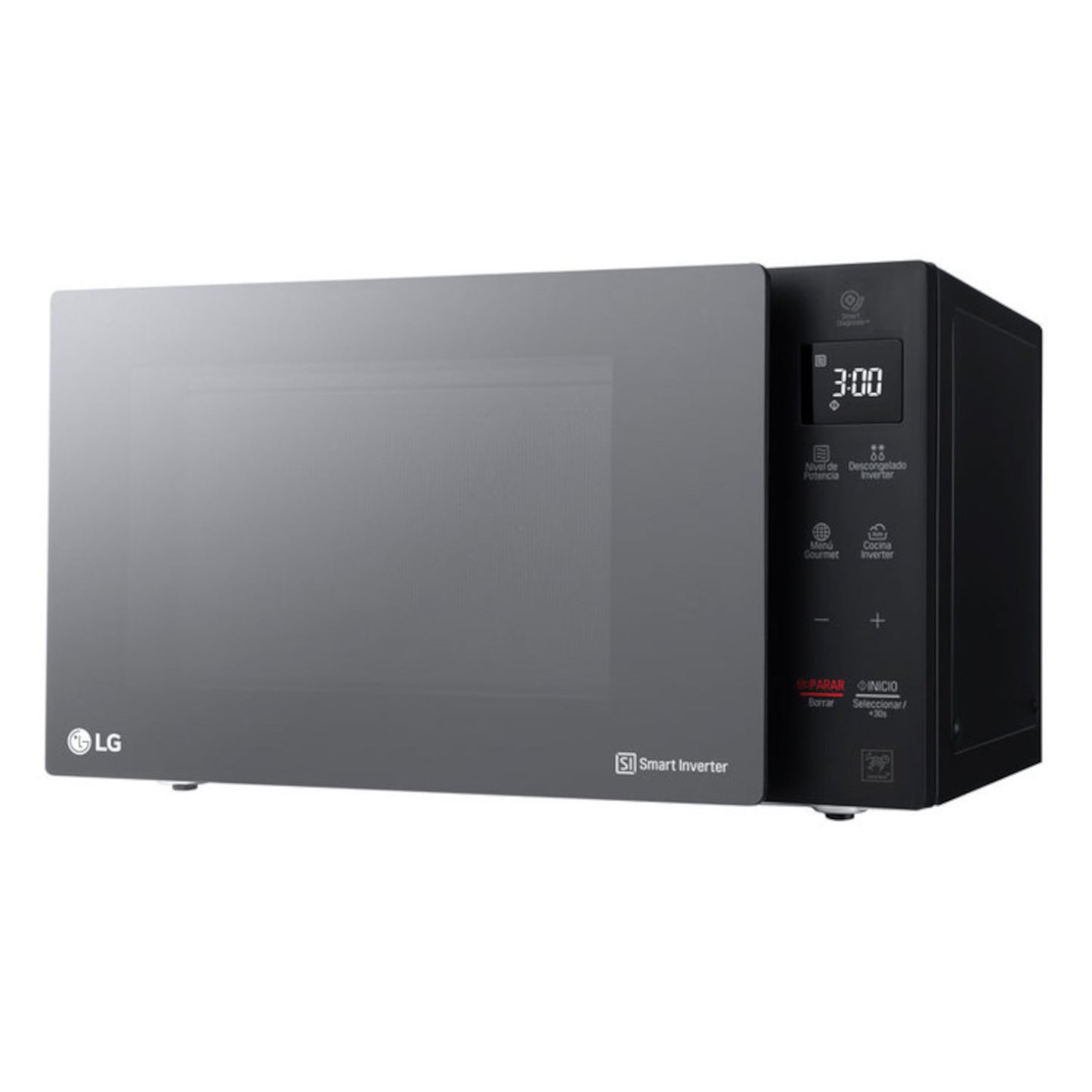 MICROONDAS LG 0.9PC NEGRO  MS0936GIR