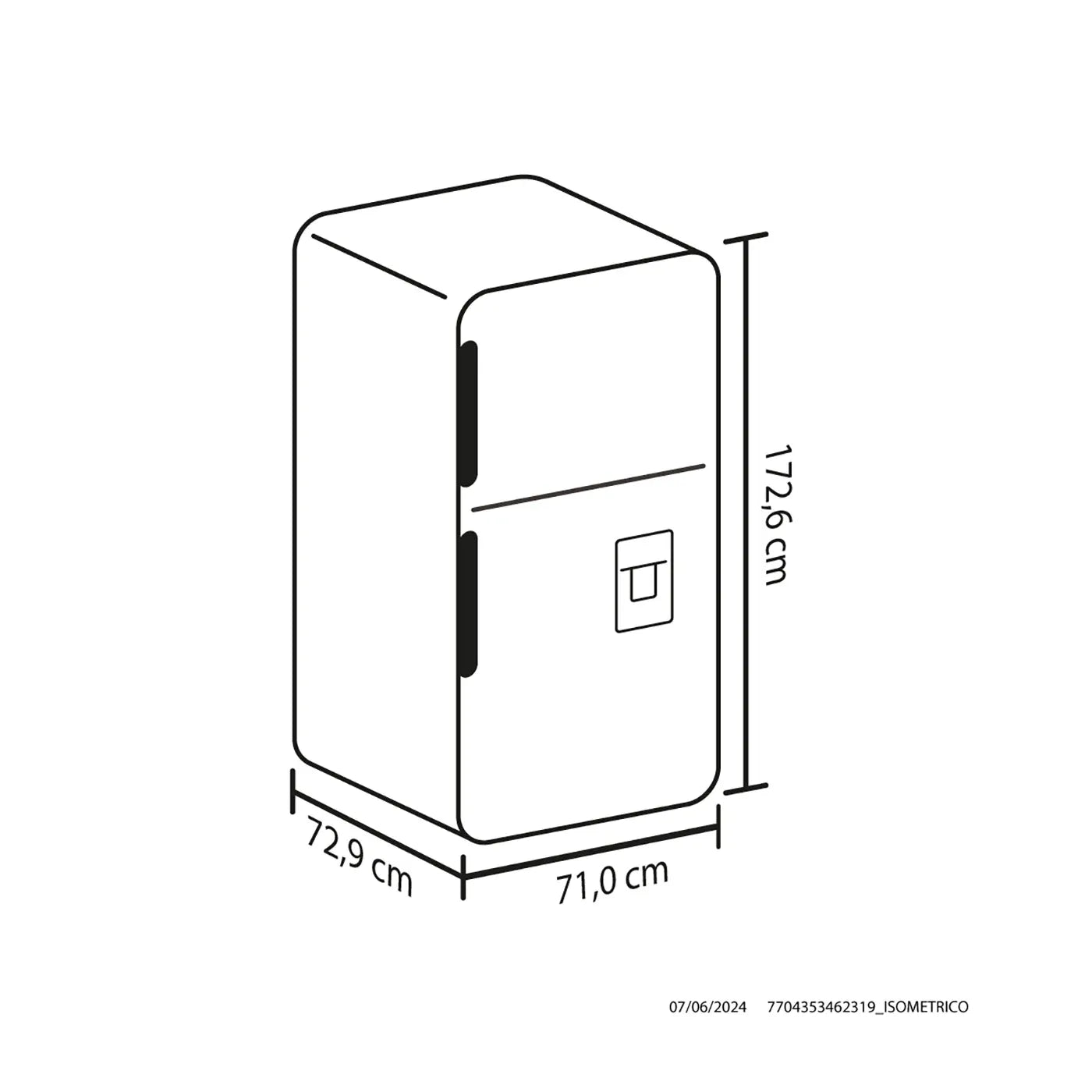 NEVERA HACEB 404 LTS NO FROST NEGRA INVERTER NEVALC404-DAMI-NE-IN