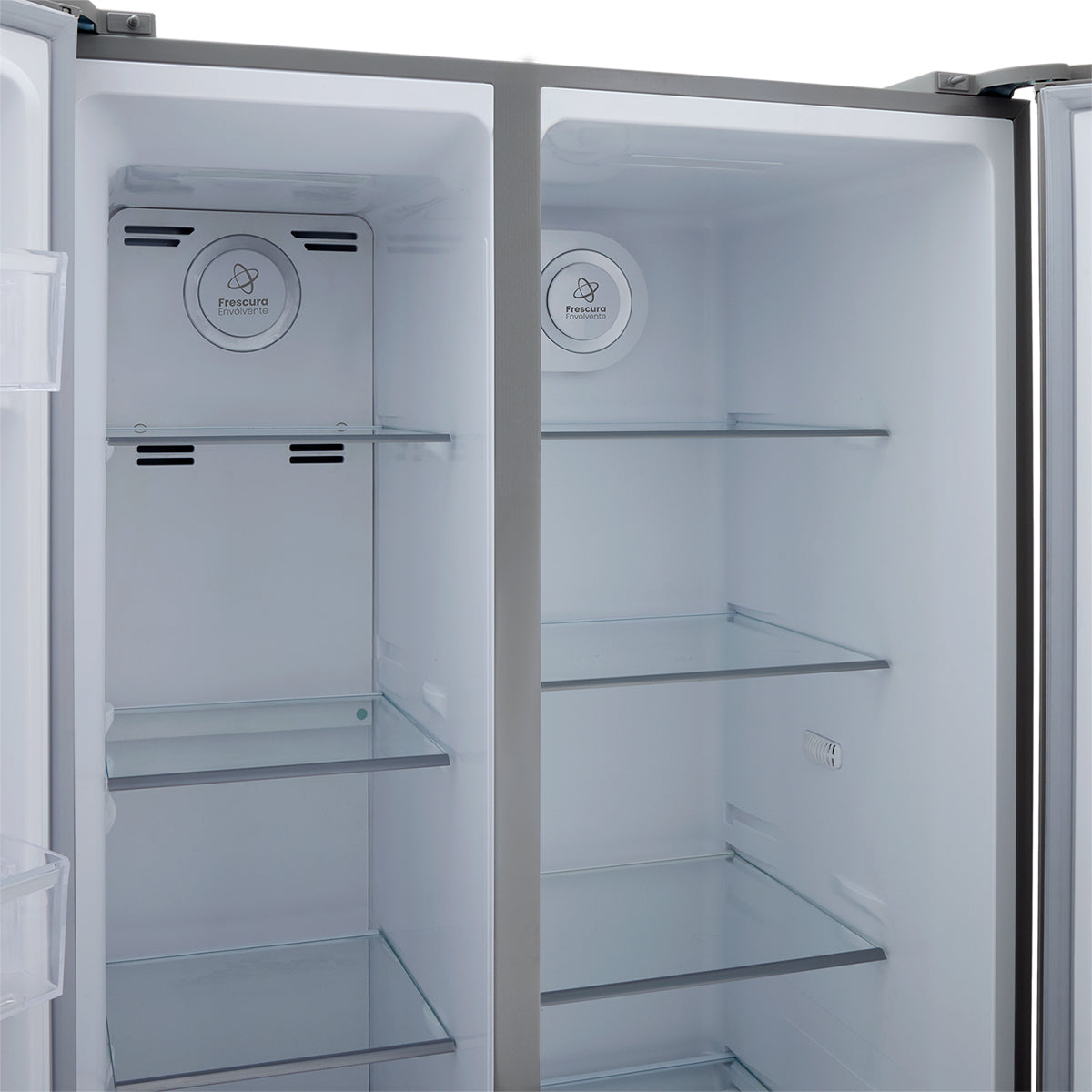 Nevecón Haceb 563 litros manija externa panel digital inox - Logística Haceb