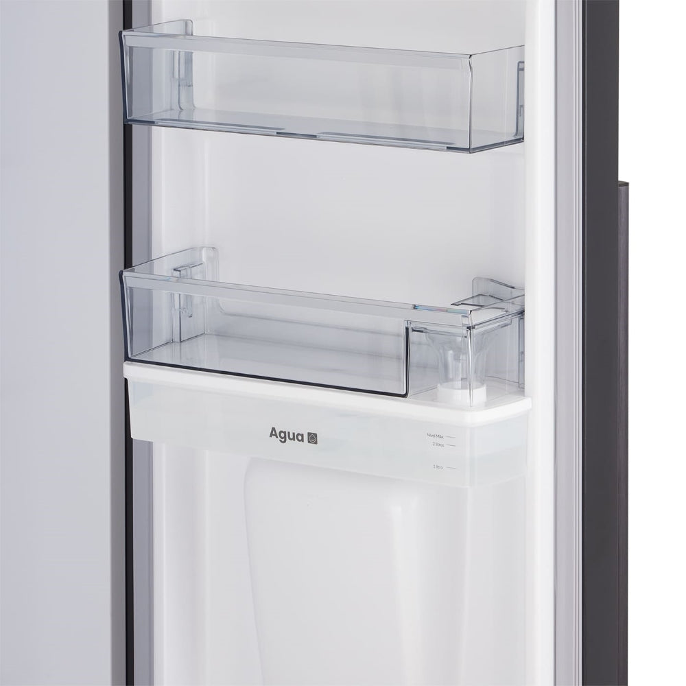 Nevecón Haceb 560 Litros Manija Externa Panel Digital Negro - SBS 560 SE ME PD NE INV