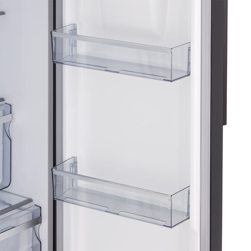 Nevecón Haceb 560 Litros Manija Externa Panel Digital Negro - SBS 560 SE ME PD NE INV