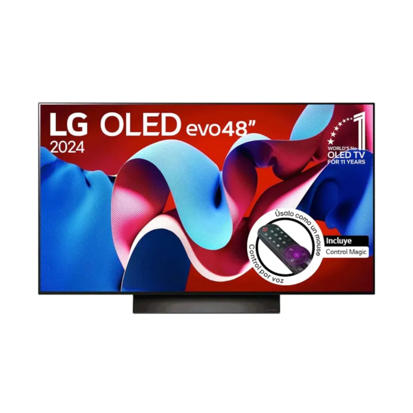 TELEVISOR LG 48" PULGADAS 122 CM OLED48C4 4K UHD OLED SMART TV - CALIDAD DE IMAGEN 4K ULTRA HD, COLORES VIBRANTES Y TECNOLOGÍA OLED INTELIGENTE