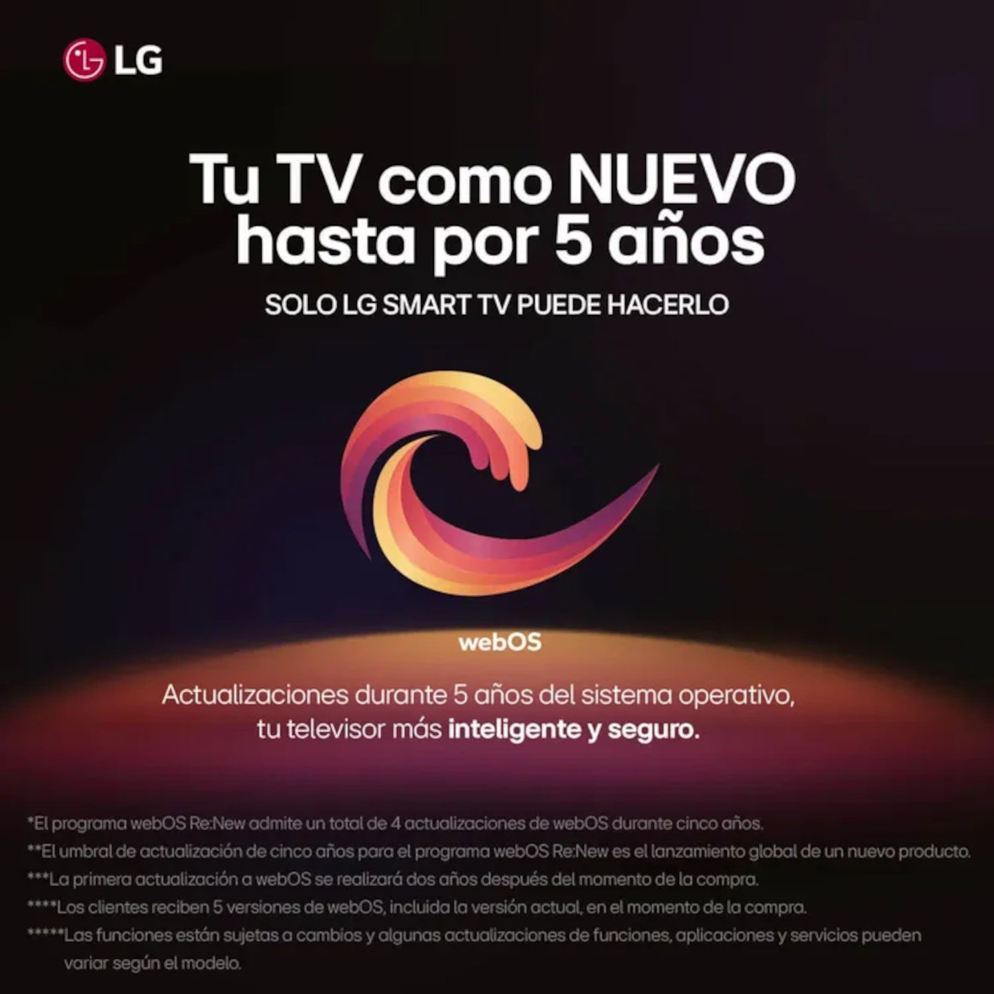 TELEVISOR LG 48" PULGADAS 122 CM OLED48C4 4K UHD OLED SMART TV - CALIDAD DE IMAGEN 4K ULTRA HD, COLORES VIBRANTES Y TECNOLOGÍA OLED INTELIGENTE