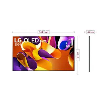 TV LG 65" Pulgadas 165 Cm OLED65G4 4K-UHD OLED Smart TV