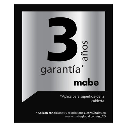 CUBIERTA MABE EMPOTRAR INOX 60CM PM6044NSO