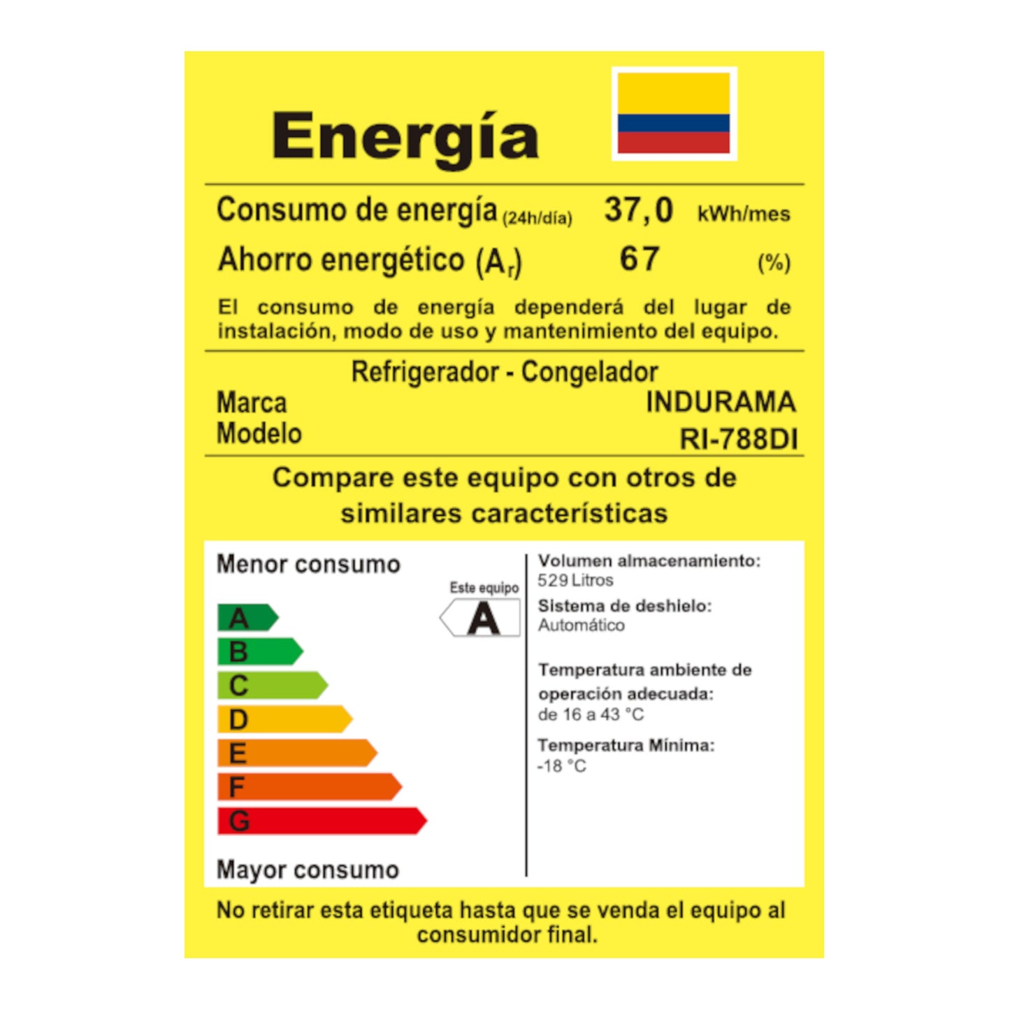 Nevecon Side by Side 560 litros inox RI-788D