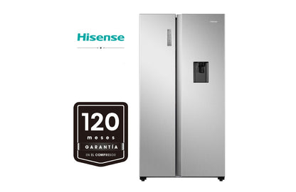 NEVECON HISENSE 519L SIDE BY SIDE INOX LOOK RSP67W1WQCA