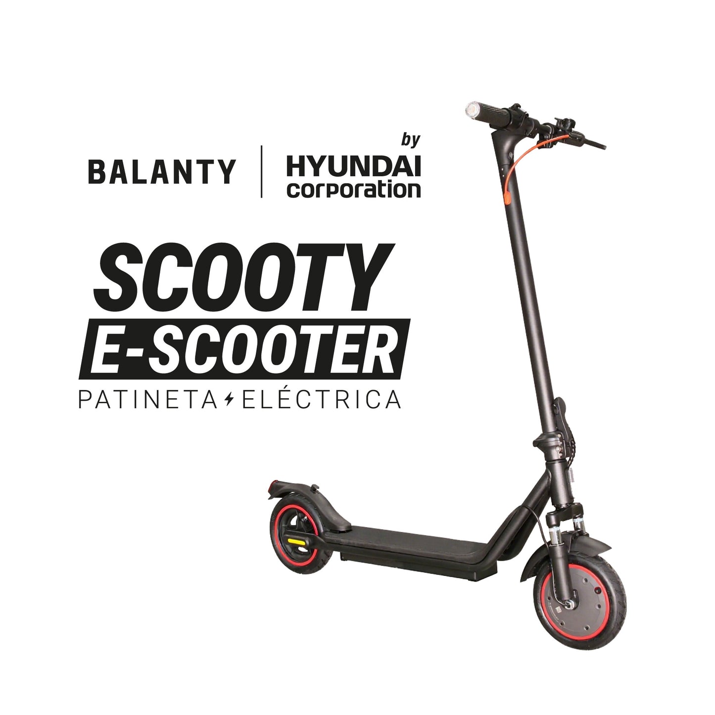 Patineta Eléctrica Hyundai 25 Km/h SCOOTY