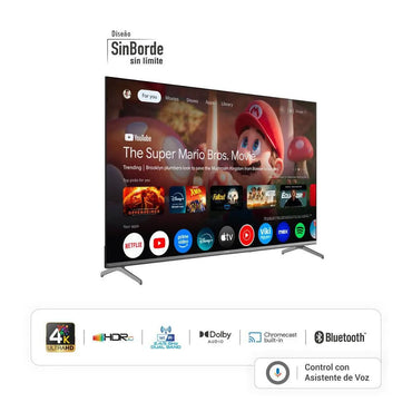 Televisor Hyundai 55" Smart Google TV Led UHD 4K - HYLED5528G
