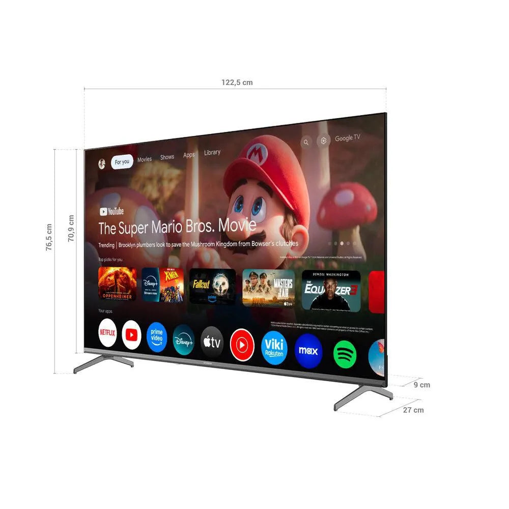 Televisor Hyundai 55" Smart Google TV Led UHD 4K - HYLED5528G