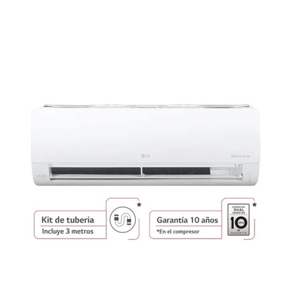 AIRE ACONDICIONADO LG 18.000BTU TSPLIT INVERTER IPO 220 V V18WIN BLANCO