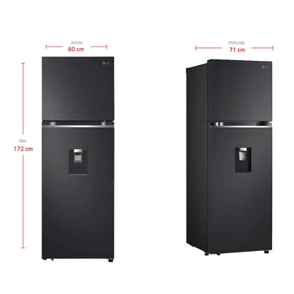 NEVERA LG 334 LTS NEGRO DOOR COOLING VT34KPM.AEPCCLM