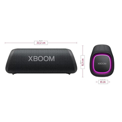 PARLANTE BLUETOOTH LG XBOOM GO XG5QBK NEGRO