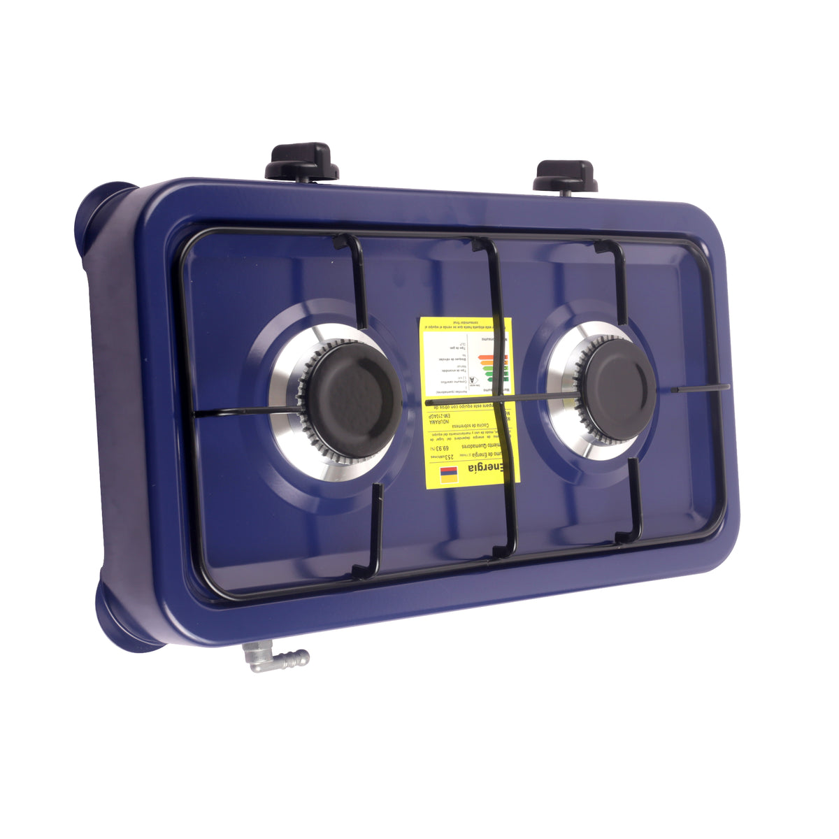 Estufa Indurama Mesa 2 Ptos Azul a Gas propano - EMI-210AGP