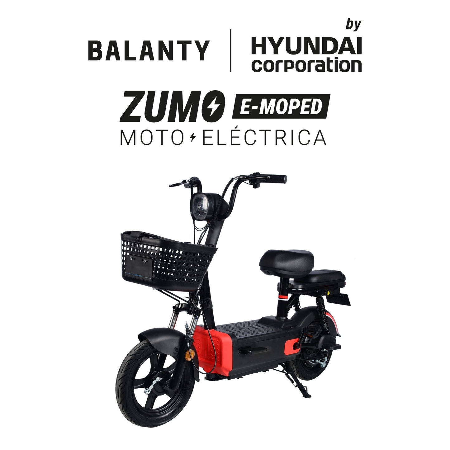 Ciclo Motor Eléctrico Hyundai 40-45 Km/h ZUMO