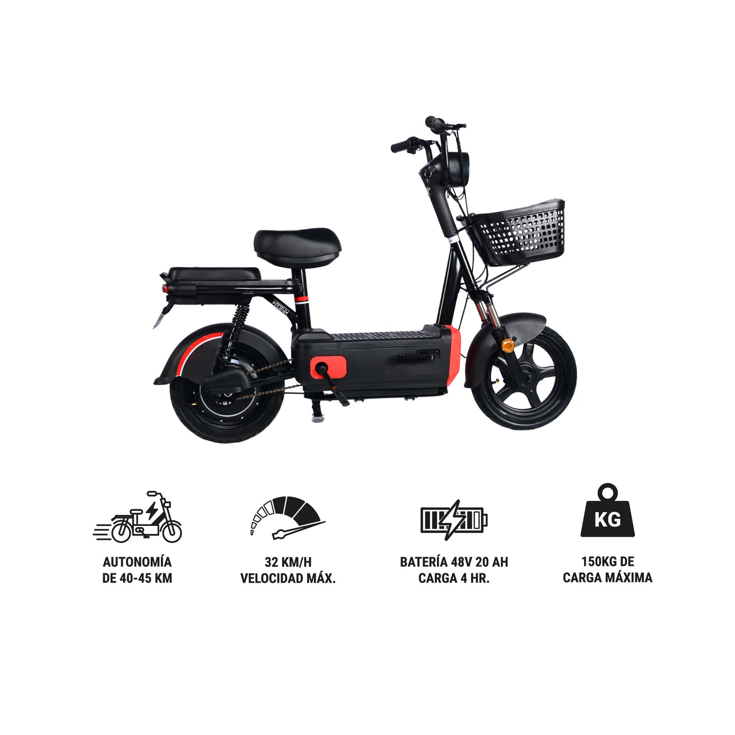 Ciclo Motor Eléctrico Hyundai 40-45 Km/h ZUMO