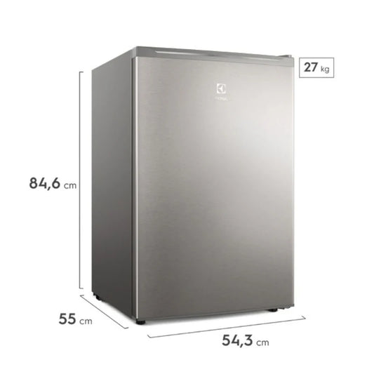 Congelador Vertical Electrolux 98L Gris EFU98S3C6AS