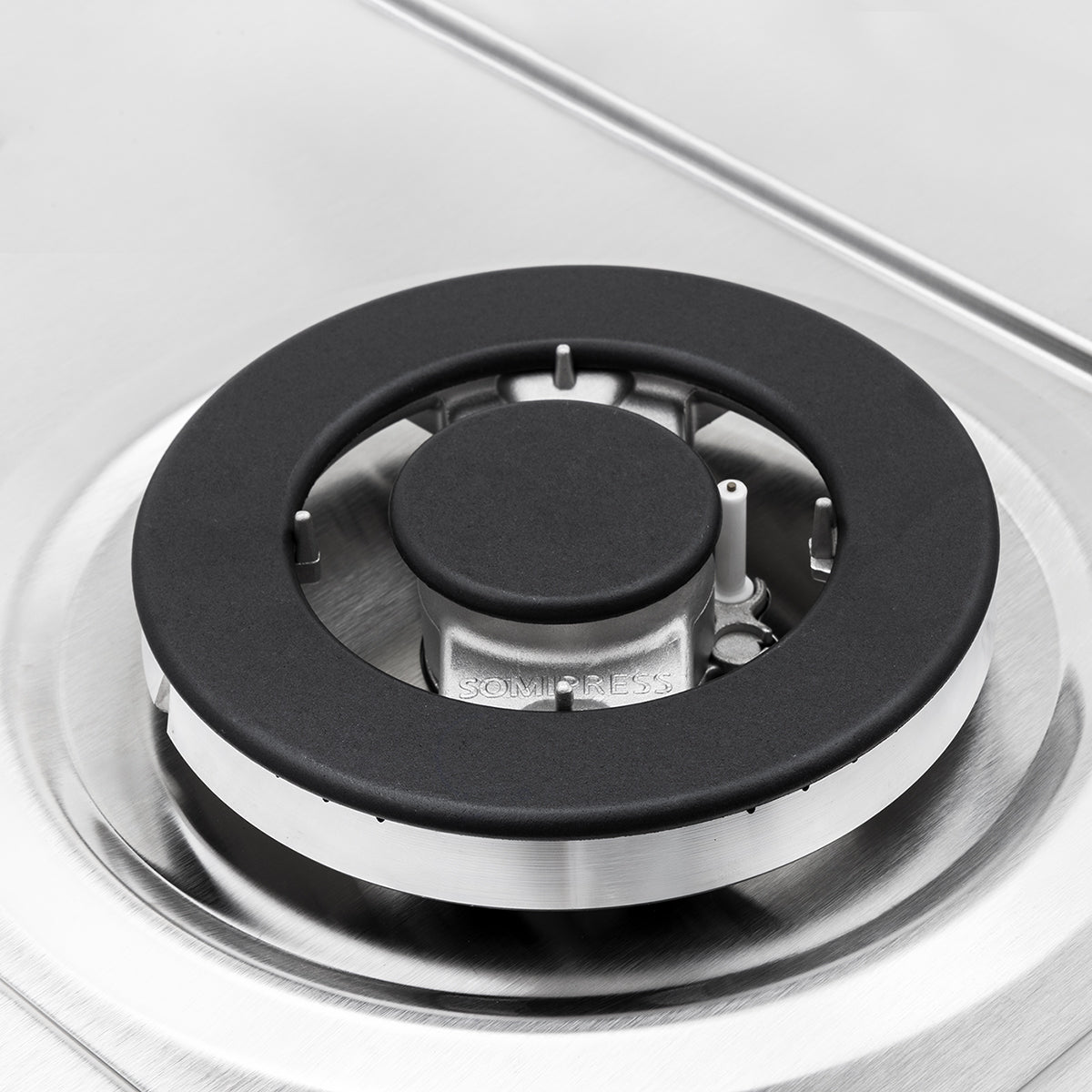 Estufa de Empotrar de 66 x 54 cm triple corona a Gas Natural Haceb - CUB TO 66-54 INOX 3C PL GN - Logística Haceb