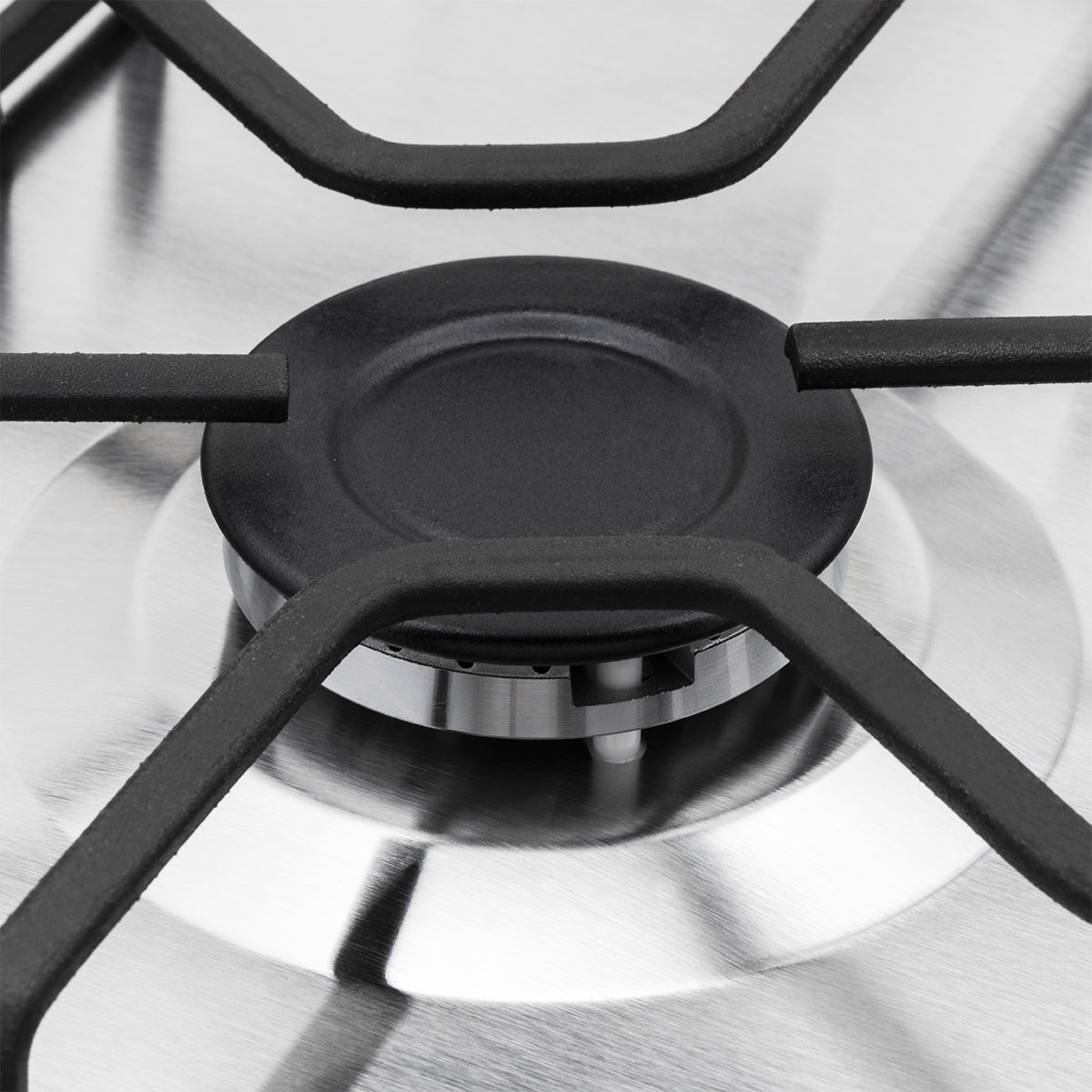 Estufa de Empotrar Haceb de Platina de 4 puestos de 66 X 54 cm a Gas Natural Inox - CUB TO 66-54 INOX PL GN - Logística Haceb