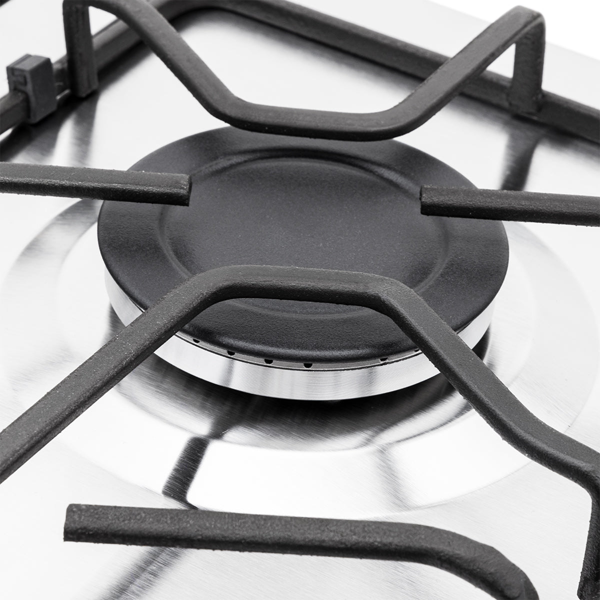 Estufa de Empotrar Haceb de Platina de 4 puestos de 66 X 54 cm a Gas Natural Inox - CUB TO 66-54 INOX PL GN - Logística Haceb