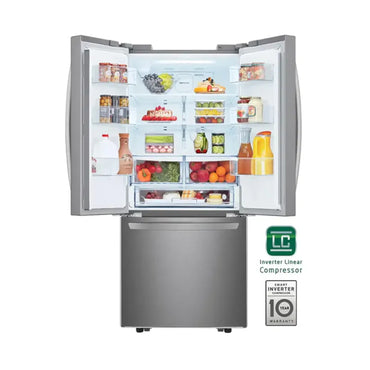 Nevecón LG Tipo Europeo 618 Litros Gris - LM22SGP