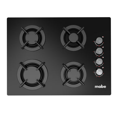 CUBIERTA MABE EMPOTRABLE 60CM VIDRIO NEGRO PM6046V0