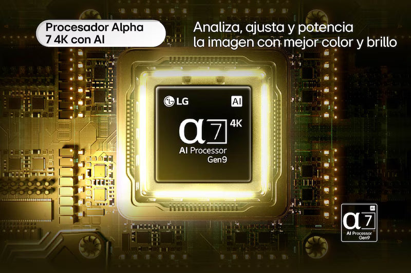 Televisor LG 50" Nano 4K UHD Smart TV con IA incluye AI Magic Remote - 50NU855BPSA