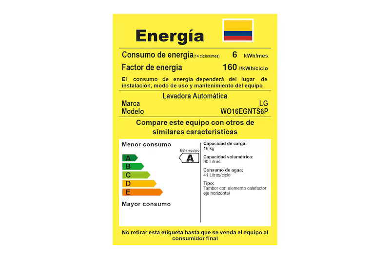 Lavaseca 2 en 1 Carga Frontal LG 16kg Gris Grafito AI DD™ Pet Care - WD16EGNTS6P