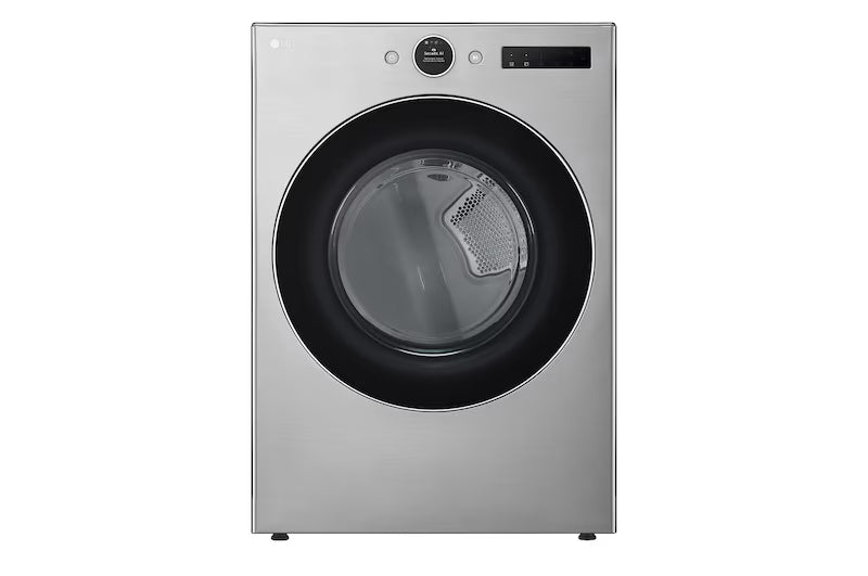 Secadora LG Carga Frontal 22Kg Plata TurboSteam ThinQ - DF22SFXS6BK