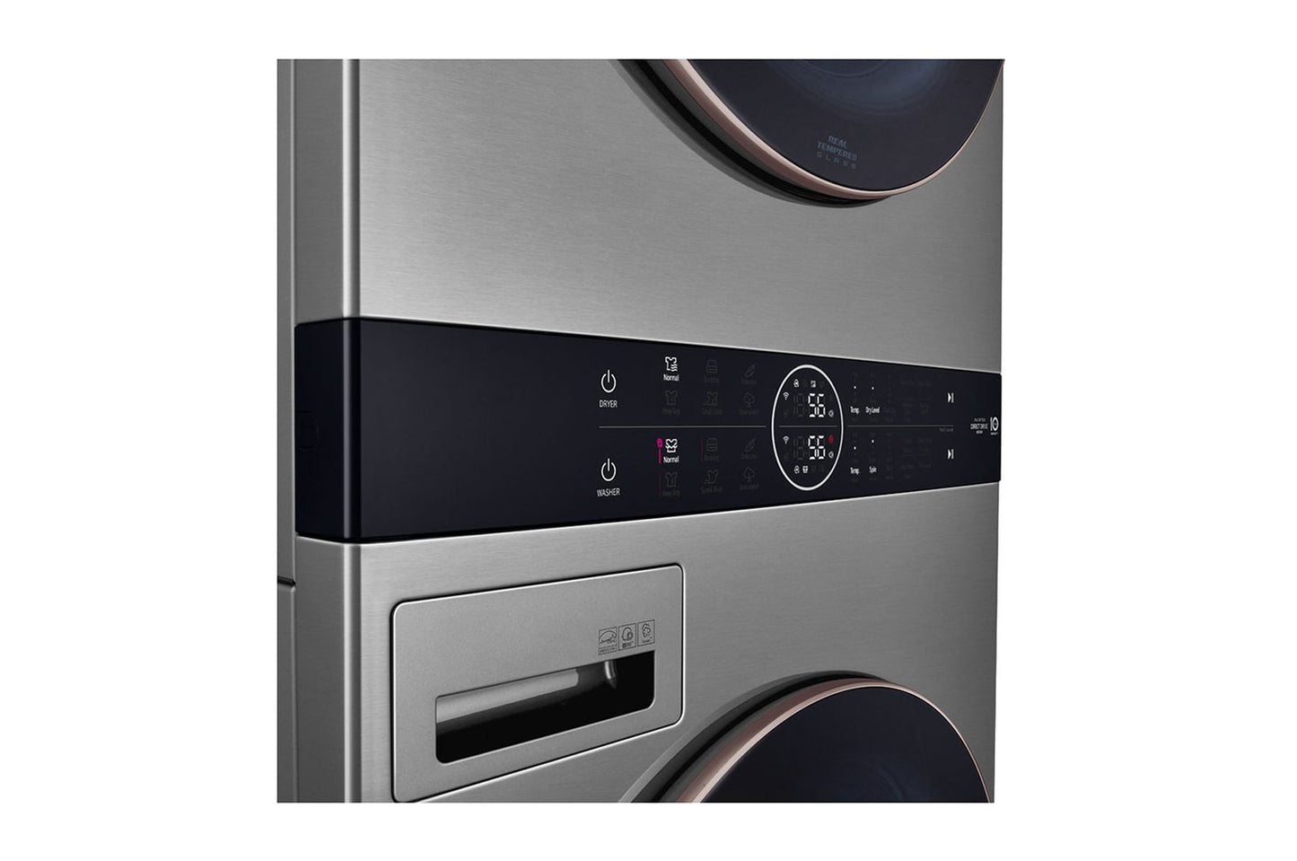 Torre de lavado LG (25kg/55lbs) & Secadora (22kg/48lbs) AIDD - WK25VS6